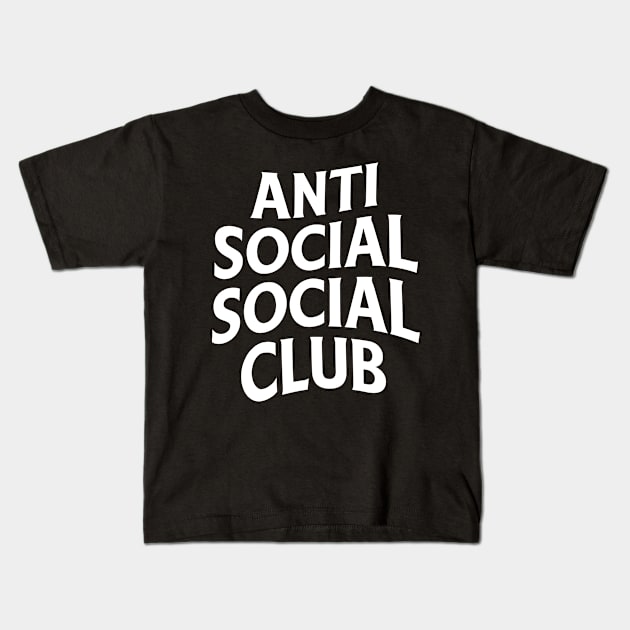 Anti Social Kids T-Shirt by Andreeastore  